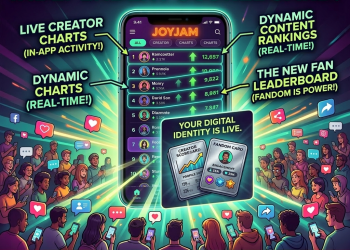 JoyJam Launches Public Charts for Independent Music